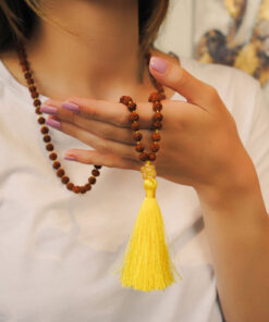 Japa Mala en Semilla de Rudraksha