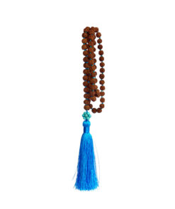 Alternative view of Japa Mala en Semilla de Rudraksha