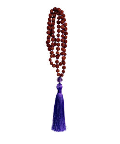 Japa Mala en Semilla de Rudraksha - Imagen 9