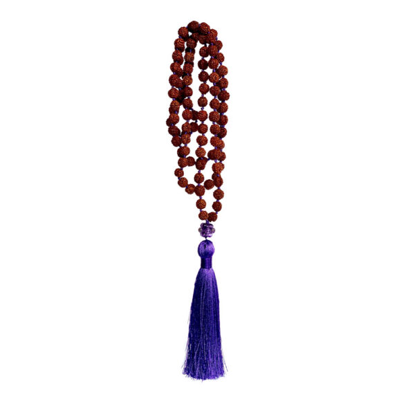 Japa Mala en Semilla de Rudraksha - Imagen 9