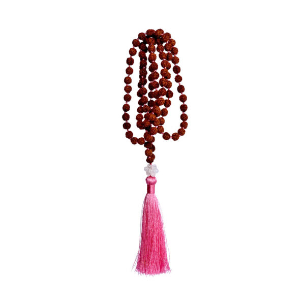 Japa Mala en Semilla de Rudraksha - Imagen 4