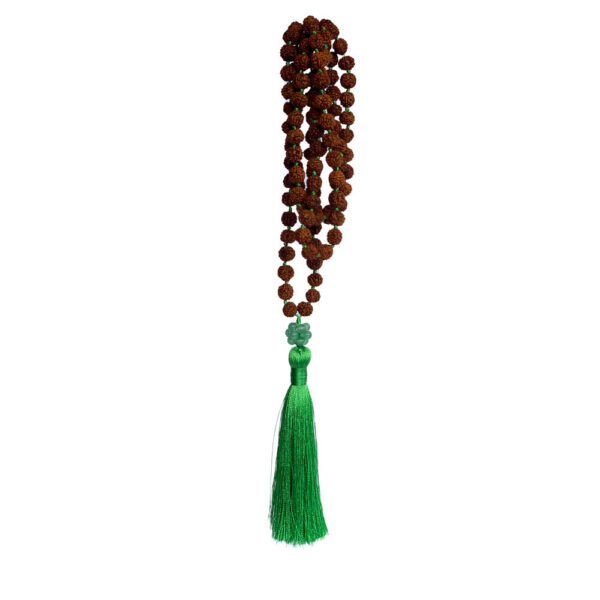 Japa Mala en Semilla de Rudraksha - Imagen 6