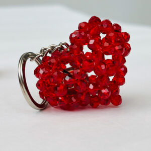 Llavero Corazon Popocho Rojo