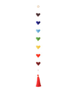 Móvil Corazones 7 Chakras