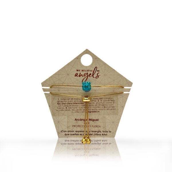 Pulsera Hexaedro y Llamador de Ángeles - Imagen 2