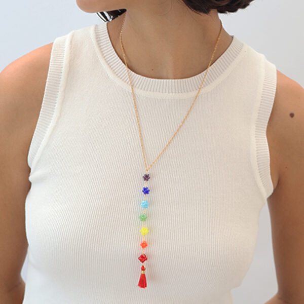 Collar Llamador de Ángeles con Dije Intercambiable de  Angelito - Imagen 2
