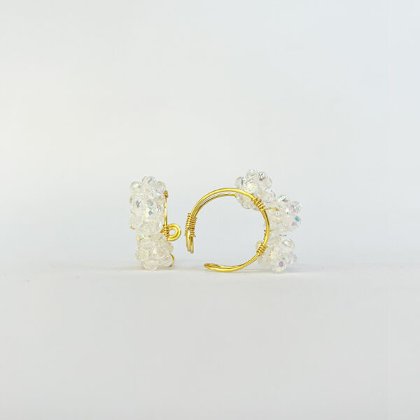 Anillo en Alambrismo con Hexaedros - Imagen 5