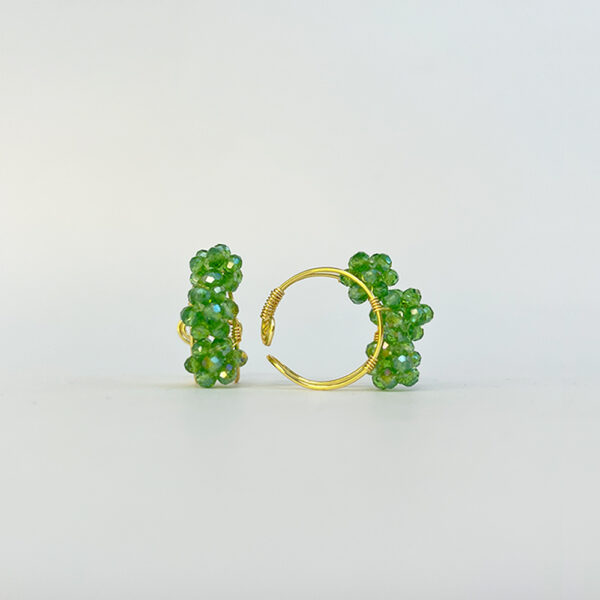 Anillo en Alambrismo con Hexaedros - Imagen 6