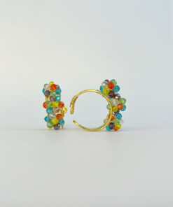 Anillo en Alambrismo con Hexaedros - Imagen 10