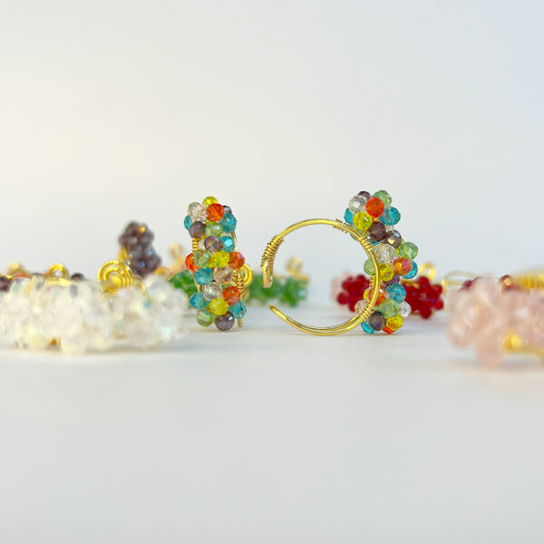 Anillo en Alambrismo con Hexaedros