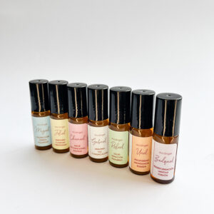 Aceite Roll On con Aceites Esenciales y Cuarzos - Kit  con las 7 Esencias