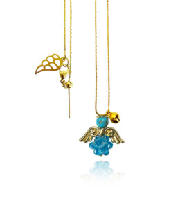 Llamador de Ángeles Pequeño con Dije Intercambiable de Angelito ***Nueva colección