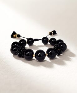 Pulsera Piedra Natural y Dodecaedros