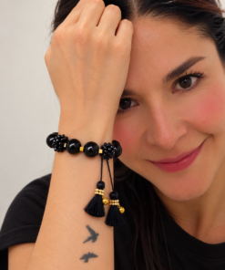 Alternative view of Pulsera Piedra Natural y Dodecaedros