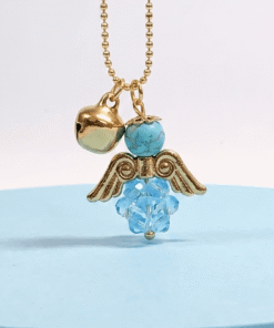 Llamador de Ángeles Pequeño con Dije Intercambiable de Angelito ***Nueva colección